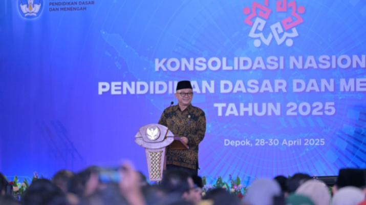 Menteri Pendidikan Dasar dan Menengah (Mendikdasmen) Abdul Mu'ti